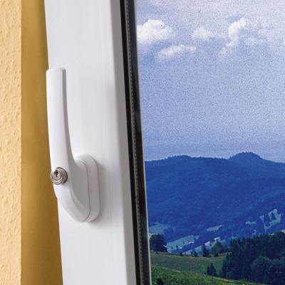 Handgreep - ABUS - FG300 W CL/DFNLI - Dubbele bescherming voor kunststof of aluminium ramen - Getest volgens DIN 18267 - thumbnail