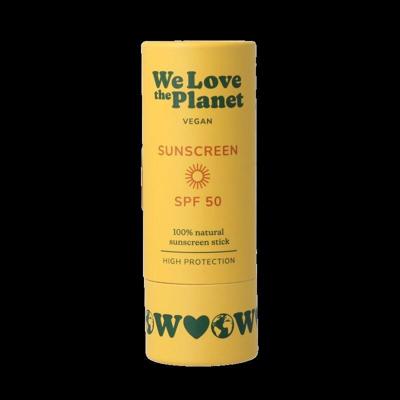 We Love The Planet Zonnebrand - stick - spf50 - vegan - 40g We Love The Planet Zonnebrand - stick - spf50 - vegan - 40g