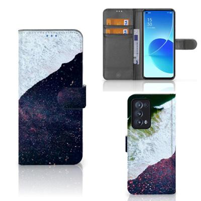 OPPO Reno 6 Pro Plus 5G | Book Case | Sea in Space
