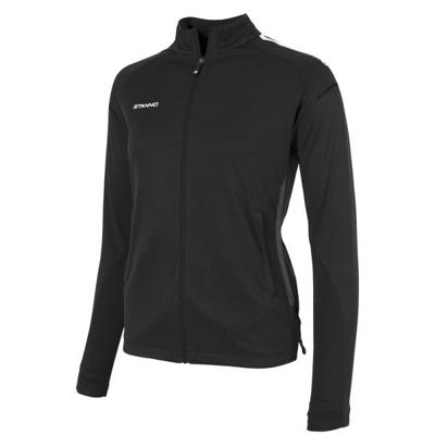 Stanno 408608 First Full Zip Top Ladies - Black-Anthracite - XL