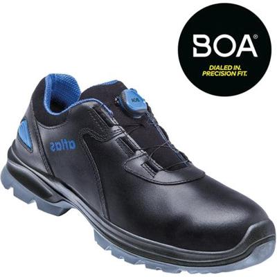 Atlas Werkschoen SL 9645 XP 2.0 BOA Laag S3 W12 | Zwart/Blauw | Maat 49 - 00.012.122.49