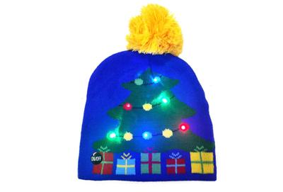 Kerstmuts met lichtjes in de aanbieding
