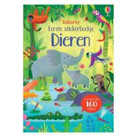 Usborne Eerste stickerboekje dieren - thumbnail