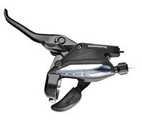 Shimano versteller (links) met remhendel 3 speed st-ef505 3 vingers zwart - thumbnail
