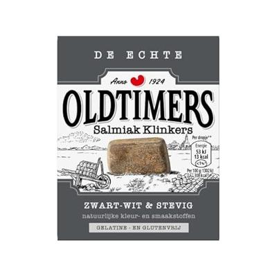 Oldtimers salmiak klinkers zwart-wit (6x 185gr)