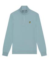 Lyle & Scott Trui met rits - X304 Blauw Smoke - thumbnail