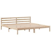 Bedframe zonder matras massief grenenhout 200x200 cm - thumbnail