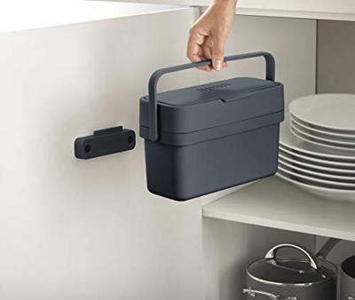 Joseph Joseph Compo GFT Afvalemmer 4 Liter - Donkergrijs