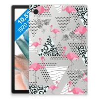 Samsung Galaxy Tab A8 2021/2022 Back Case Flamingo Triangle - thumbnail