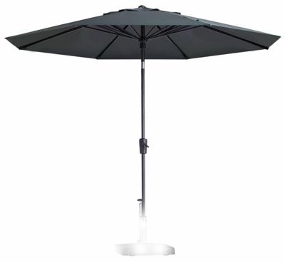 Parasol PAROS 300cm opdraai GRIJS