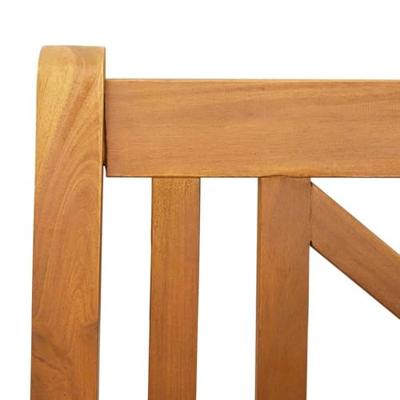 Schommelbank Bruin 110 x 56 x 58.5 cm Massief Acaciahout