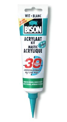 Bison Acrylaatkit 30 Min Wit Tub 150G*12 Nlfr - 1491119 - 1491119 Bison Acrylaatkit 30 Min Wit Tub 150G*12 Nlfr - 1491119 - 1491119
