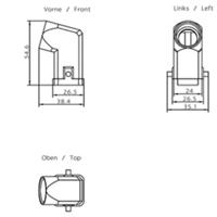 Siemens 6GK1905-0CC00 Hyprid-stekker LAN-overdrachtsnelheid 12 MBit/s - thumbnail