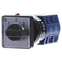 Kraus & Naimer CG4.A241.FS2 Wisselschakelaar 10 A 3 x 60 ° Grijs, Zwart 1 stuk(s) - thumbnail