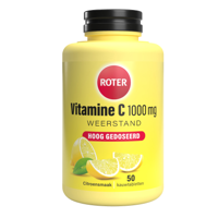 Roter Vitamine C 1000 mg Hoog Gedoseerd Citroensmaak Kauwtabletten - thumbnail