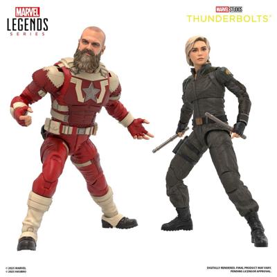 Thunderbolts Marvel Legends Action Figure 2-Pack Yelena Belova & Red Guardian 15 cm Thunderbolts Marvel Legends Action Figure 2-Pack Yelena Belova & Red Guardian 15 cm