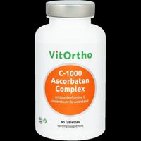 VitOrtho C-1000 Ascorbaten Complex Tabletten 90st - thumbnail