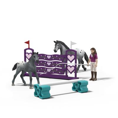 Lisa's toernooitrainingsbeeldje, Schleich 42776 Horse Club-serie