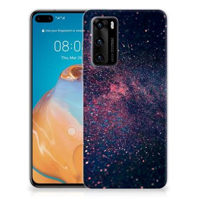 Huawei P40 | TPU Hoesje | Stars Huawei P40 | TPU Hoesje | Stars