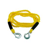 Carpoint Sleepkabel 5 ton 3 meter 18mm geel in zipperbag - thumbnail