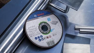 Bosch Accessories 2608600094 2608600094 Doorslijpschijf recht 125 mm 1 stuk(s) Staal Bosch Accessories 2608600094 2608600094 Doorslijpschijf recht 125 mm 1 stuk(s) Staal