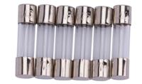 Dresselhaus glazen zekering glass fuses 5x20mm for car radio 1a/ 6piece - thumbnail