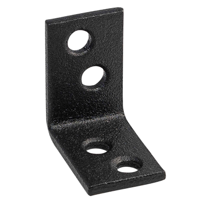 Waelbers Stoelhoek 25mm zwart TXT p/4st KVP - 20 Stuk(s) - 2158KVP.24