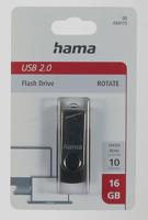 Hama Rotate USB-stick 16 GB Zwart 94175 USB-A 2.0 - thumbnail
