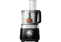 Philips hr7530/10 viva collection compacte keukenmachine zwart/rvs - thumbnail