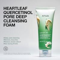 Anua Heartleaf Quercetinol Pore Deep Cleansing Foam 150 ml Make-up verwijderaar en reiniger - thumbnail