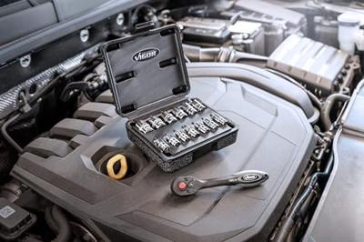 Vigor V7514/13 Dopsleutelinzetset 1/4 (6.3 mm)