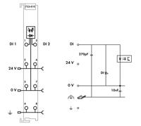 WAGO 753-410 Digitale PLC-ingangsmodule 753-410 1 stuk(s) - thumbnail