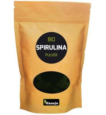 Hanoju Spirulina poeder bio 250 Gram Hanoju Spirulina poeder bio 250 Gram