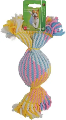 Boon hondenspeelgoed toffee bal met piep 23 centimeters