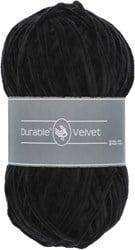 Durable Velvet 325 Black - Haakgaren / Breigaren