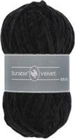 Durable Velvet 325 Black - Haakgaren / Breigaren - thumbnail