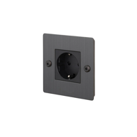 Buster and Punch - 1G SOCKET / SCHUKO TYPE F / LINEAR - thumbnail