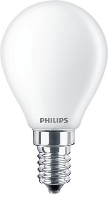 Philips LED 871951432447300 LED-lamp Energielabel D (A - G) E14 Kogel 3.4 W = 40 W Warmwit (Ø x l) 45 mm x 80 mm Dimbaar 1 stuk(s)