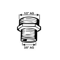 Cornat Messing/Ms Verloopnippel Mm 1 1/4X1 - T396423 - thumbnail