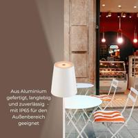 SLV Buiten tafellampVinolina Two wit - oplaadbaar - 1007692 - thumbnail