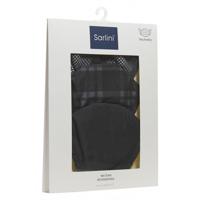 Sarlini mondkapjes polyester zwart/bruin one size 3 stuks - thumbnail