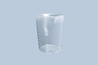 Hunersdorff Meetkan | 5000 ml polypropyleen transparant | D203xH257mm | greep gesloten | 1 stuk - 939000 - 939000 - thumbnail