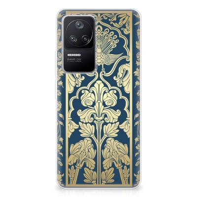Xiaomi Poco F4 | TPU Case | Beige Flowers