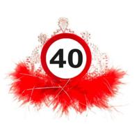 40 Jaar Tiara Verkeersbord - thumbnail