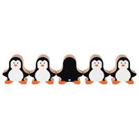 Goki houten stapelspel pinguin - thumbnail