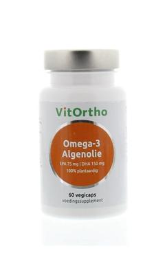 Omega-3 algenolie EPA 75mg DHA 150mg vegan 60 Vegetarische capsules