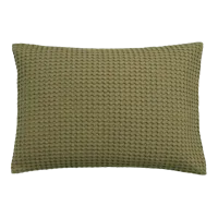 Vandyck home pique martini olive Kussensloop - thumbnail