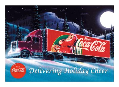 Puzzel Coca Cola Kersttruck 1000 Stukjes Puzzel Coca Cola Kersttruck 1000 Stukjes