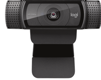 Logitech 960-001055 webcam 3 MP 1920 x 1080 Pixels USB Zwart - thumbnail