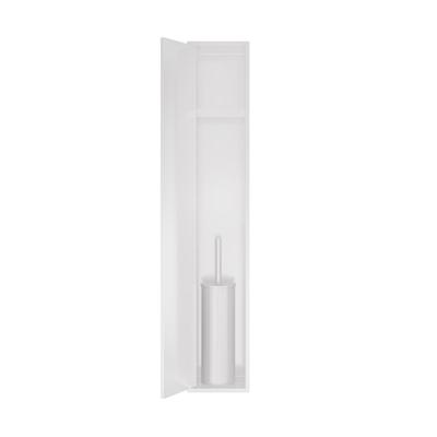 Hotbath &MORE Inbouw reserverol houder voor 6 rollen 74x20.9x14cm Mat Wit